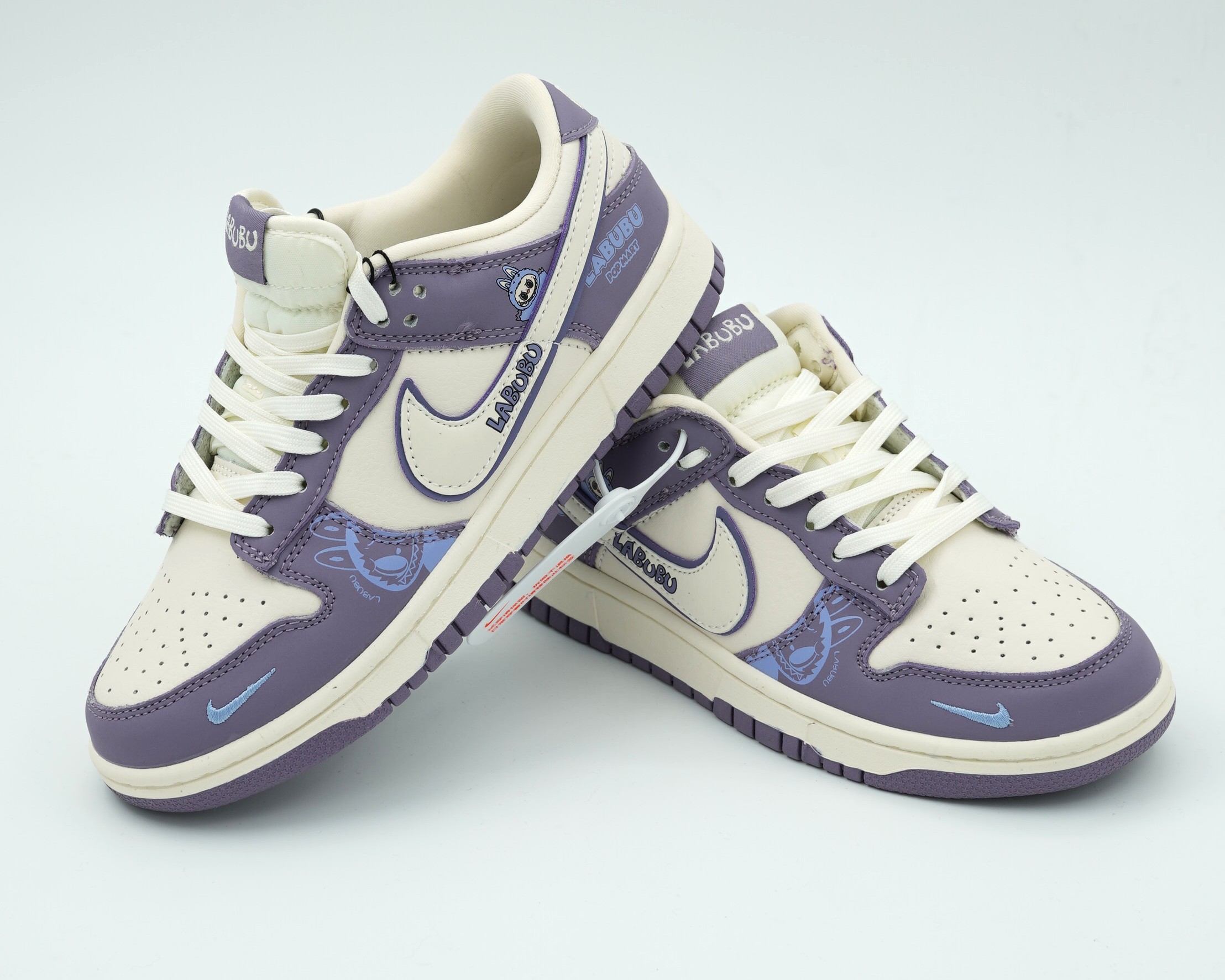کفش نایکی Nike Dunk Low Labubu (Lilac Cream)