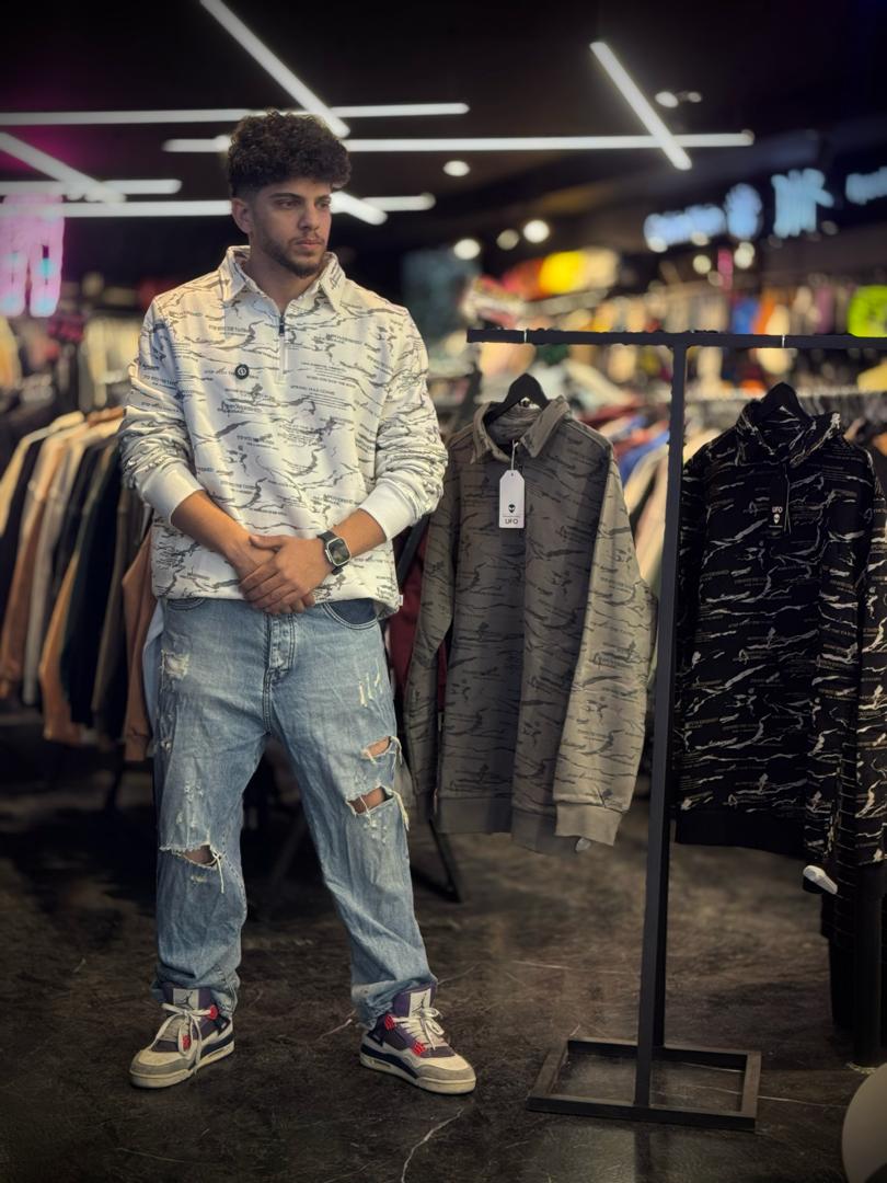 دورس نیم زیپ چاپ لیزری