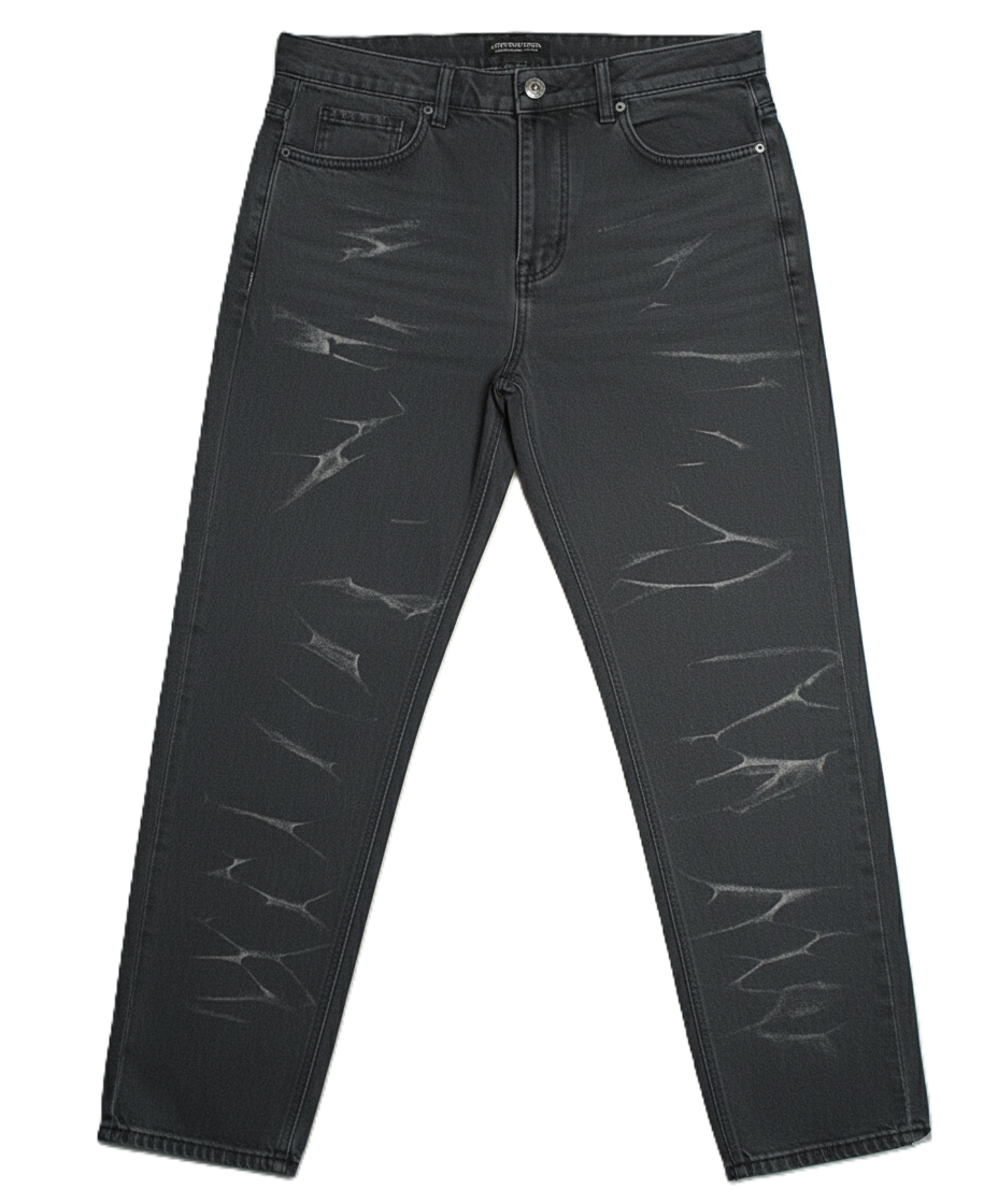 شلوار جین استریت ابر و بادی