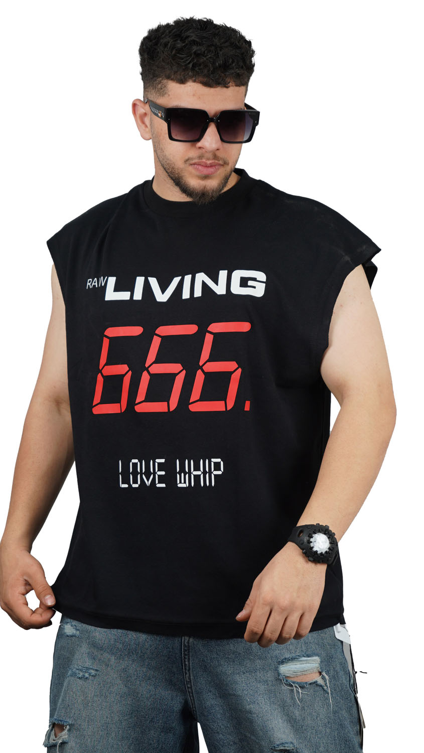 وست مردانه استریت‌استایل مدل Digital 666