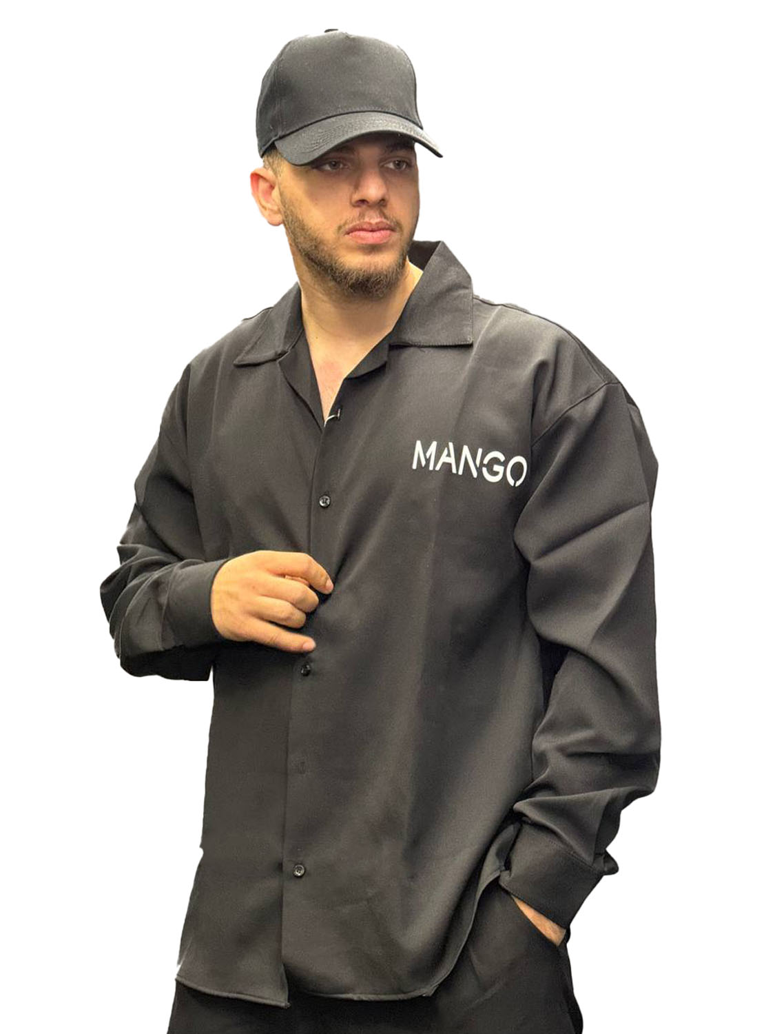 پیراهن یقه باز از برند MANGO