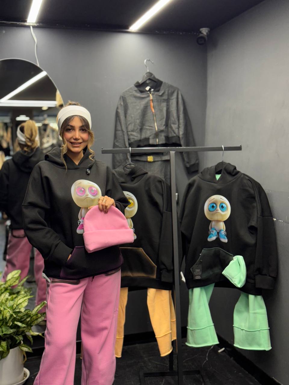 ست دخترانه سه تیکه عروسکی