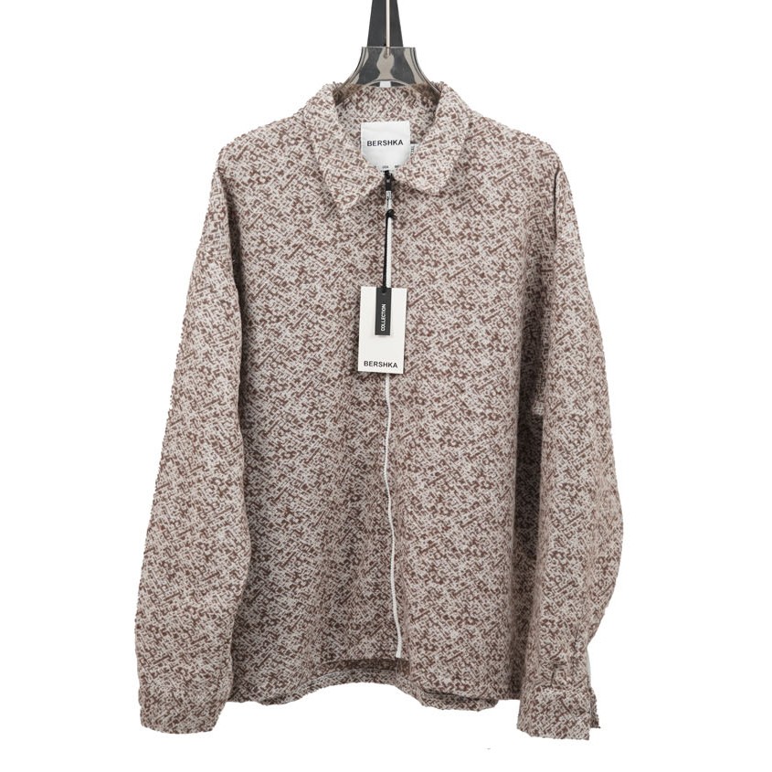 پیراهن پشمی زیپ دار