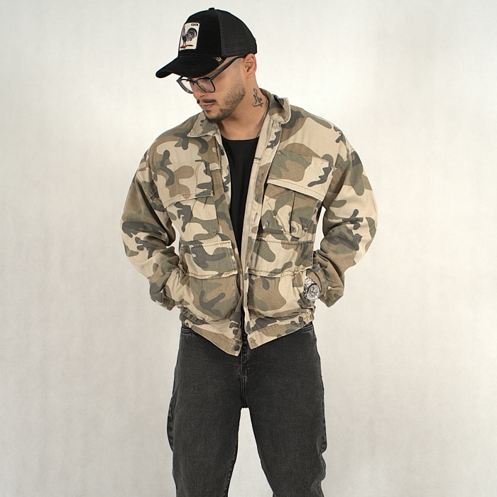 کت جین کارگو چریکی