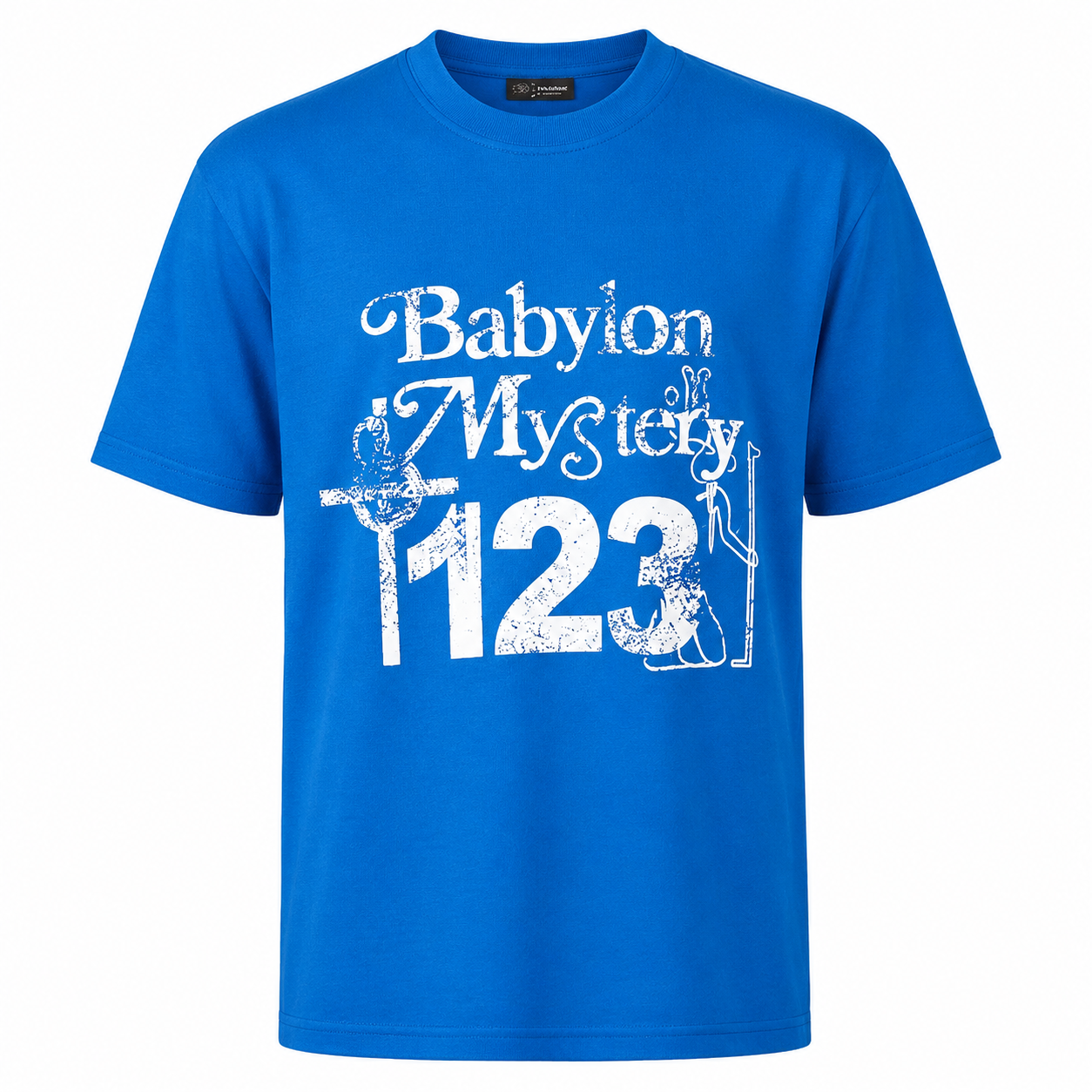 تیشرت طرح‌دار تایپوگرافی وینتیج Babylon Mystery 1123